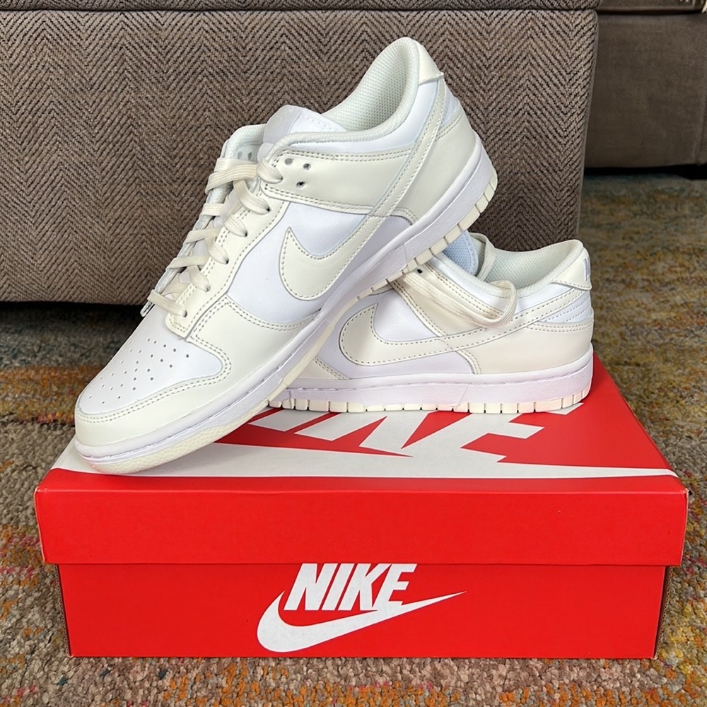 Nike dunks low coconut milk- 8.5M/10W